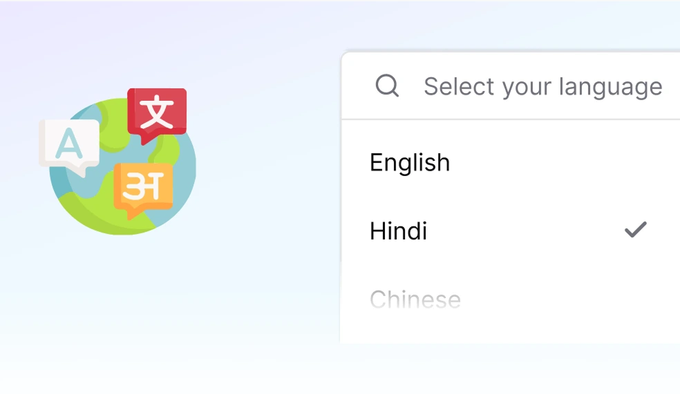 Language Selection